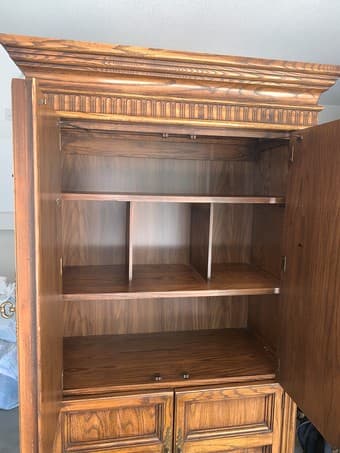 Armoire - Solid Walnut Wood 2