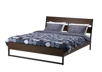Queen Bed Frame and Mattress 1