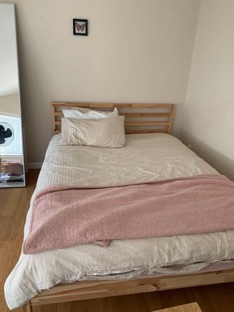 IKEA bed frame (queen) and mattress (queen) 2
