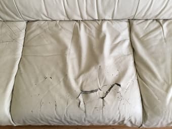 Leather couch 2