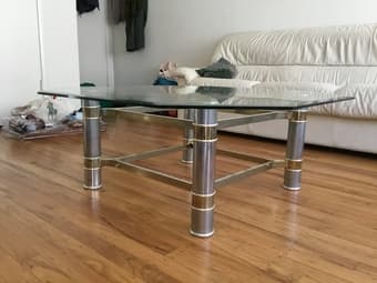 Glass coffee table 1
