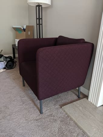 Purple Ikea Chair 1