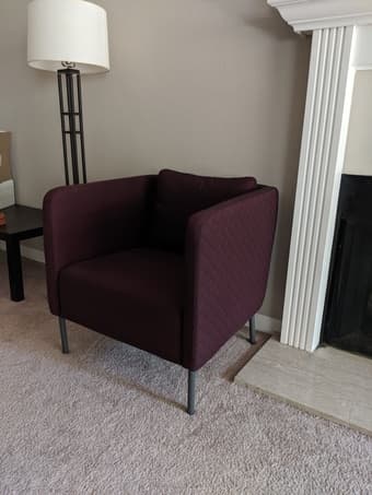 Purple Ikea Chair 2