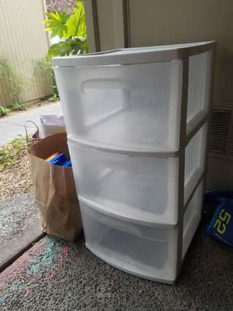 Sterlite 3 storage drawers 1