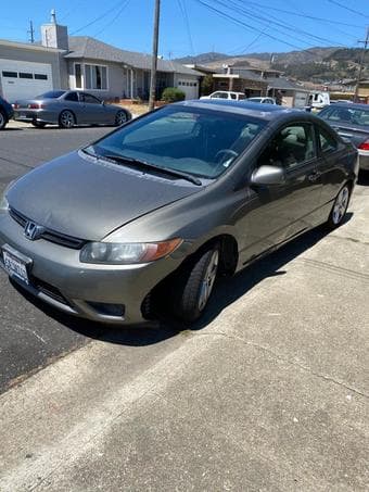 2007 Honda Civic coupe SI 1