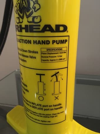 AIRHEAD Air Hand Pump for Large Inflatables 2