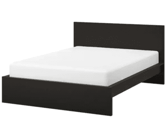 Full-Sized Ikea Bed Frame + Mattress 1