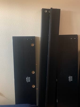 Full-Sized Ikea Bed Frame + Mattress 2