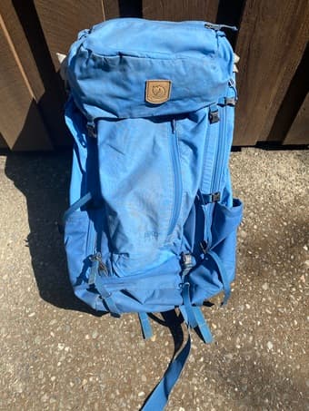 Fjallraven 45L Abisko backpack 1