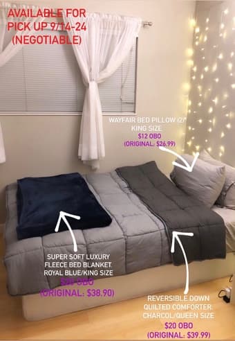 Full Mattress & Box Spring For Sale! Excellent Condition 1
