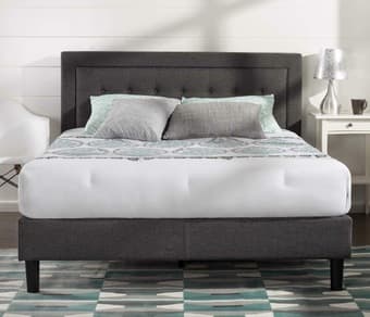 king size bed ($50) and memory foam matress ($30) 1