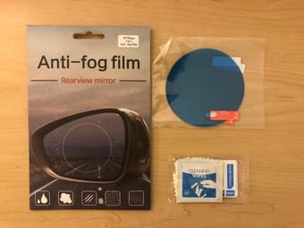 Cars anti-fog film for rear-view mirror 1