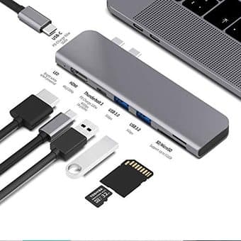 HyperDrive DUO 7-in-2 — USB-C Hub for MacBook Pro / Air 1