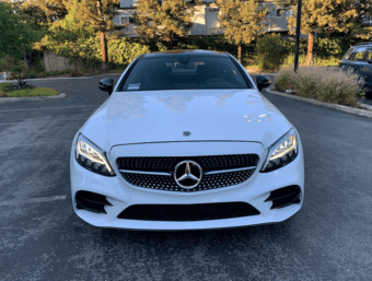 [Moving Sale!!]19 Mercedes-Benz C300 Coupe White, under market value 1