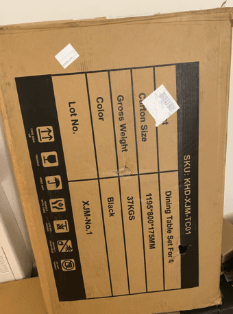 Brand New Dining Set (Didn't open the box) - $120 OBO 3