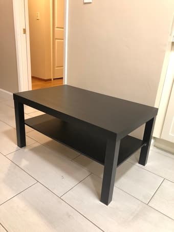 Black coffee table 1