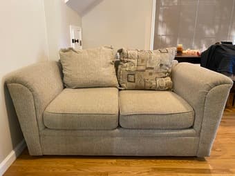 Oversized couch and love seat 1