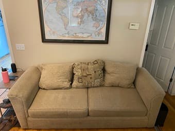Oversized couch and love seat 2