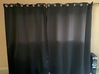 Ikea darkening curtains 1