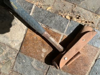 Estwing rock hammer 2