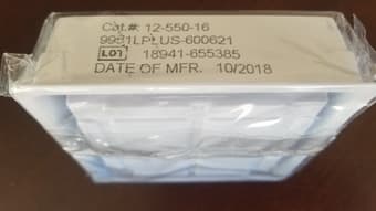 FisherBrand Colorfrost Plus Miscroscope Slides Precleaned 2
