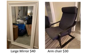 New furniture barely used for 1 year 1