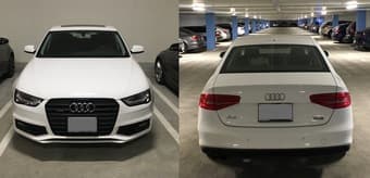 2016 Audi A4 with clean title, low mileage, and 30k mile service done 2