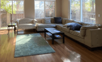 Light green rug 1