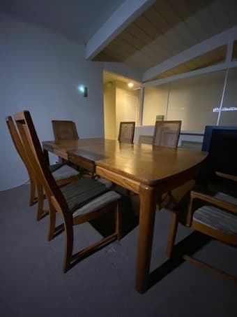7-piece dining set. 1