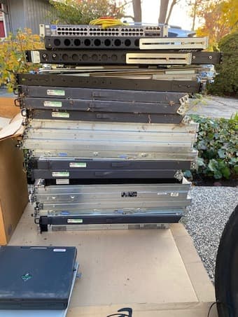 Servers: DELL and HP commercial grade servers. 1