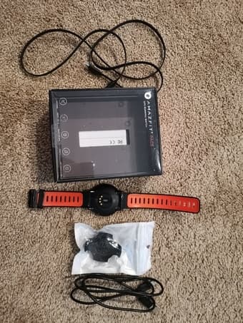 Amazfit smartwatch with fitness, GPS, sports, and music-iOS/android 1