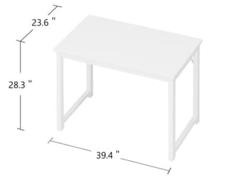 Beautiful wooden desk in white - NEW 2