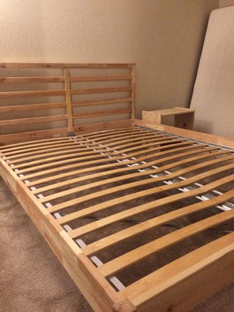 Ikea Tarva Bedframe Plus Free Nightstand 1