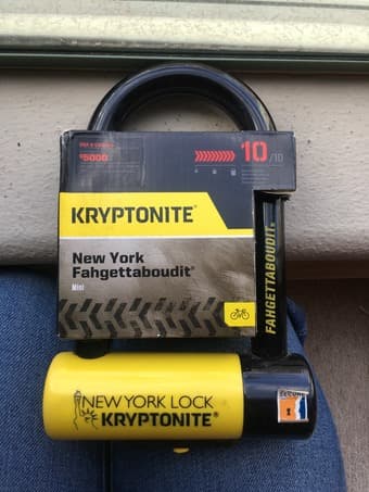 Kryptonite New York Lock Fahgettaboudit Mini U-Lock 1