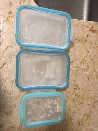glass food containers set 2