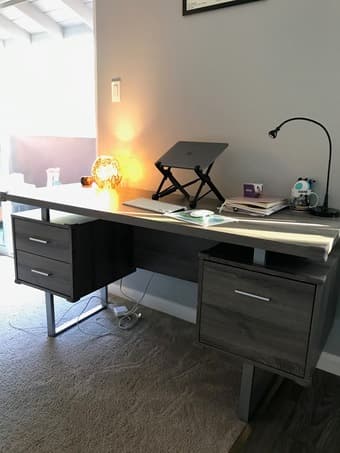 Elegant Desk with Drawers 1