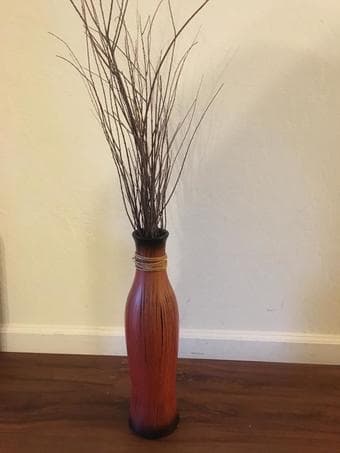 Home decor tall metal vases/ artificial flower vases 2