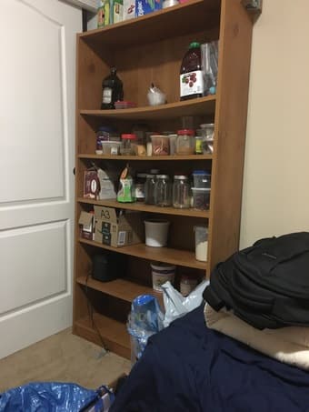 7'5''' x 3'  foot shelf 1