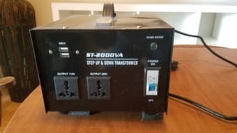 2000-Watt Voltage Step-up Converter Transformer (110V to 220V) 2