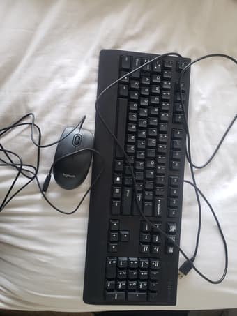 Keyboard and mouse 1