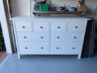 Ikea Hemnes 8-drawer dresser for sale 1