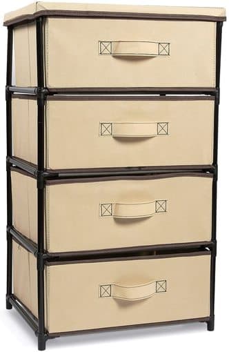 Drawers (4 Shelves) made of Fabric 1