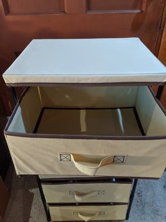 Drawers (4 Shelves) made of Fabric 3
