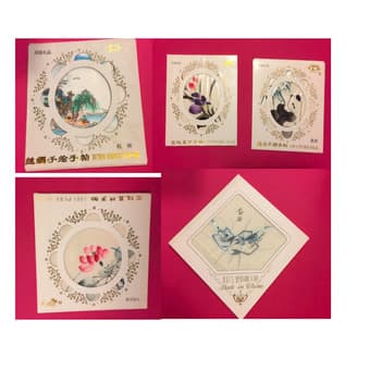 New 100% Pure silk handkerchief 1