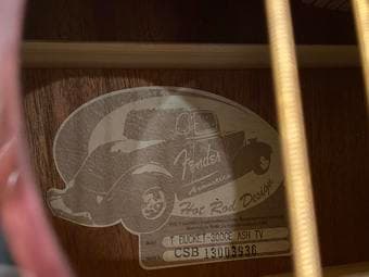 Fender Hot Rod Design T-Bucket 300 CE Acoustic/Electric Guitar 2