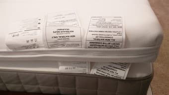 Mattress frame and Mattress with topper 2