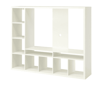 Ikea wall unit for TV, display, storage, books 3