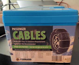 NEW Chain Passenger Tire Cables 1