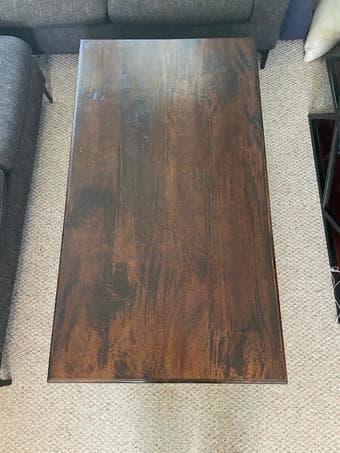 Solid Wood Coffee Table 1