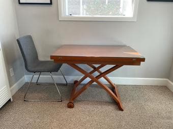 Adjustable, Extendable Coffee/Dining Table 2